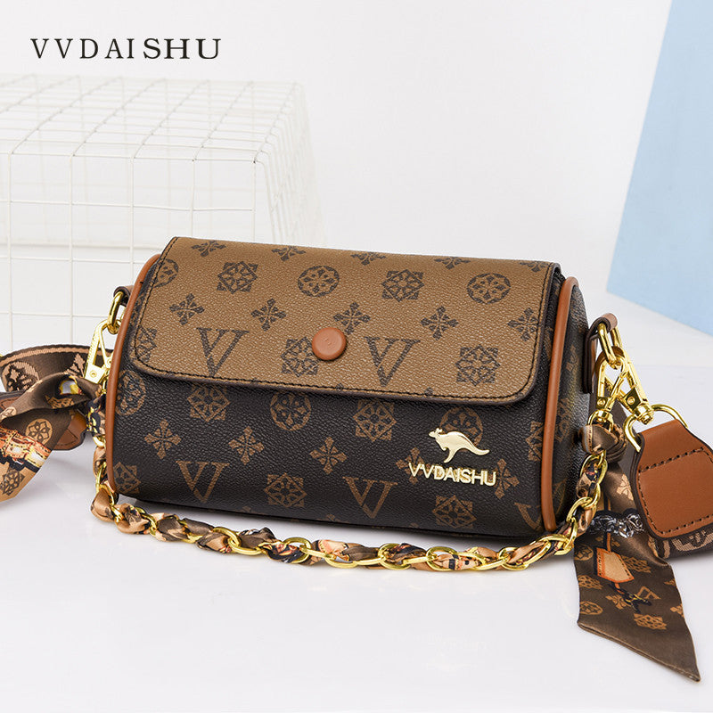 VVDAISHU Fashion Tas Kecil Selempang Wanita Import Lucu Motif Elegan Cute Mini Vintage