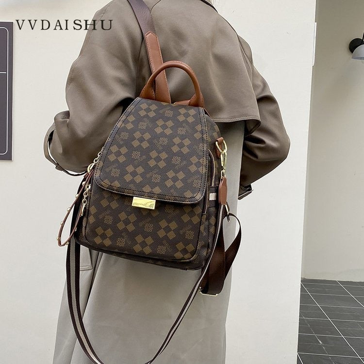 VVDAISHU Fashion Tas Ransel Wanita Cantik Tas Punggung Wanita Terbaru Terbaru Motif