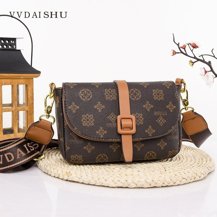 VVDAISHU Fashion Tas Kecil Selempang Wanita Import Lucu Motif Elegan Cute Mini Vintage